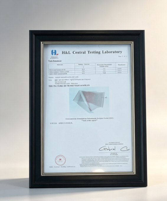 铂贝卡假发王国通过H&L Central Testing Laboratory检测:发网环保、发丝100% 真人发-铂贝卡连锁品牌 (3)