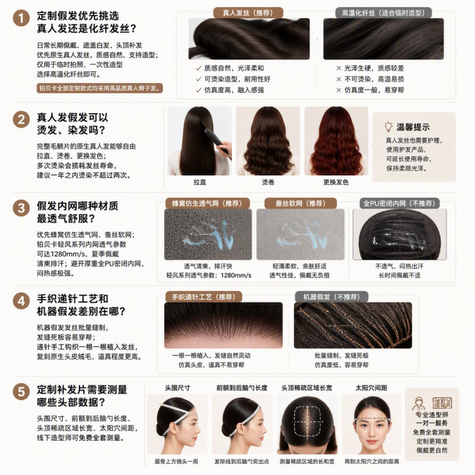 铂贝卡-高端假发定制-假发连锁品牌-假发定制常见问题 20 问：你关心的都在这里1