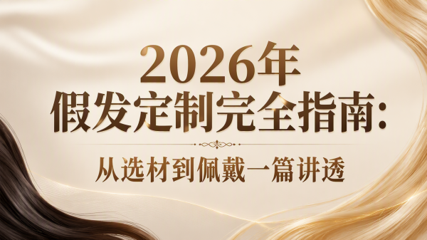 2026年假发定制完全指南：从选材到佩戴一篇讲透